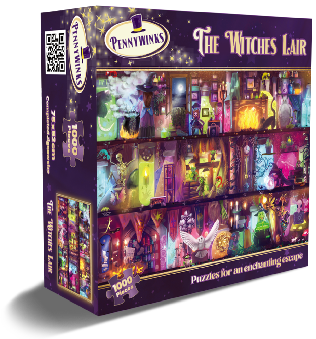 Front box of The Witches Lair