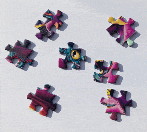 The Pennywinks in the Witches Lair Jigsaw puzzle
